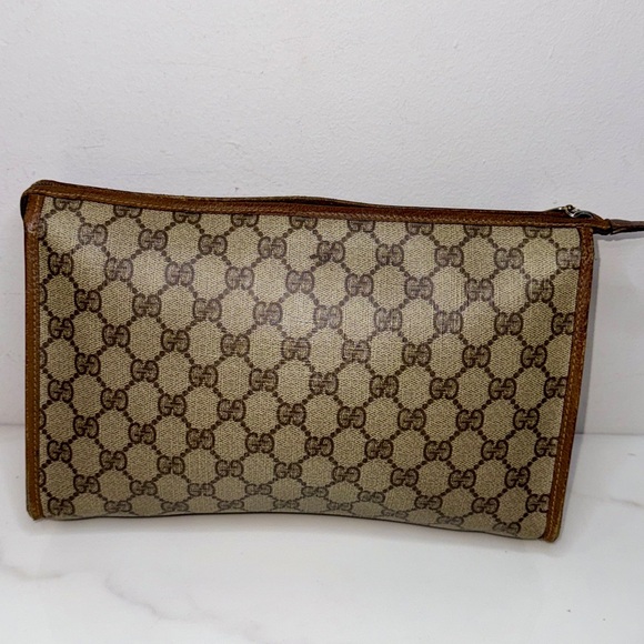 Auth Vintage GUCCI Clutch - Picture 3 of 15